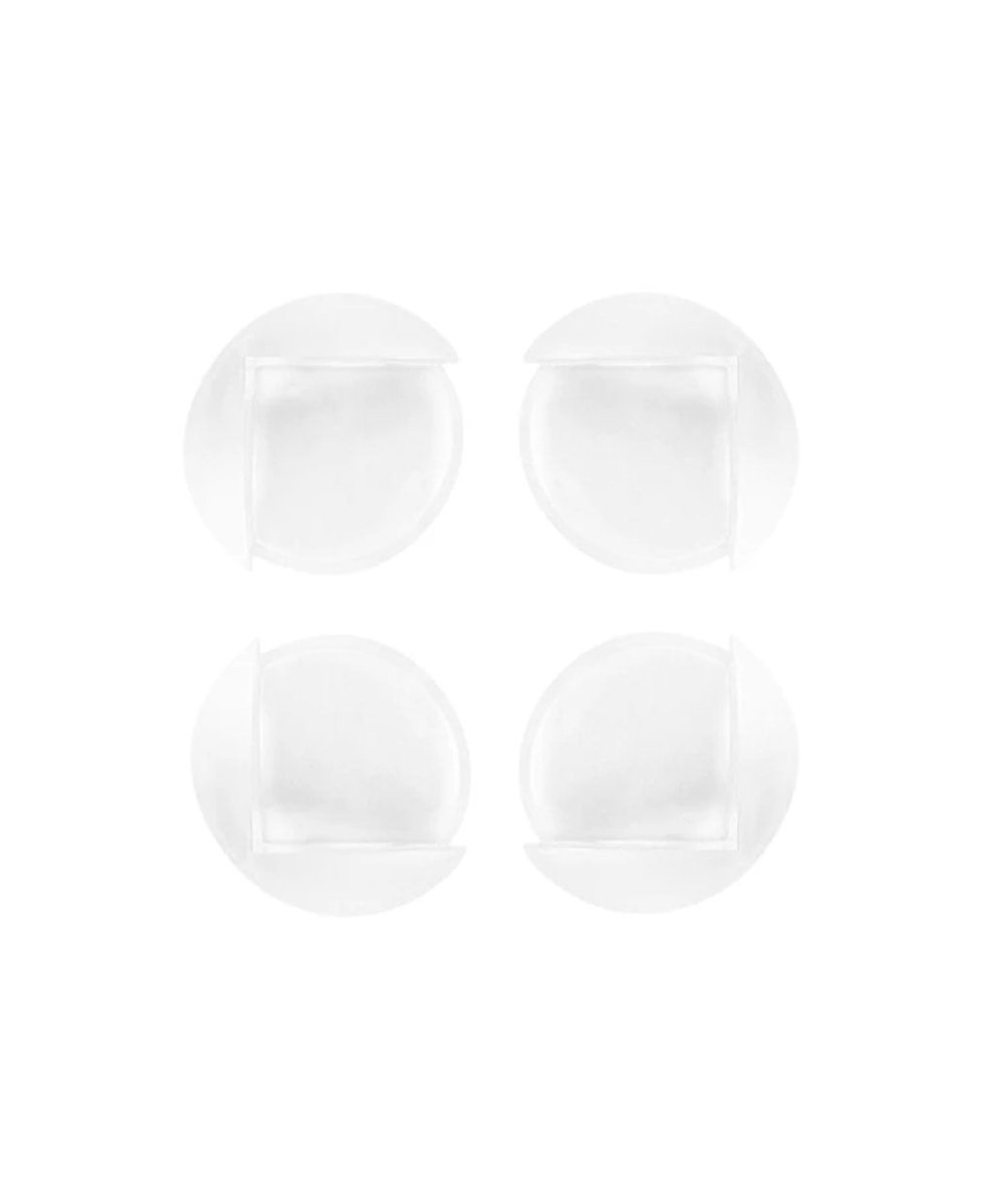 Clear ball-shaped corner guards, pack of 4