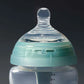 Anti-colic fast flow teat with vented collar, clear silicone