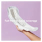 Postpartum absorbent pad, single white pad shown for full front-to-back coverage