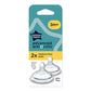 Baby bottle teats for anti-colic feeding, 3m+ medium flow, 2 pack, Tommee Tippee