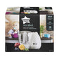 Boxed baby food blender with blending cup and measurement markings