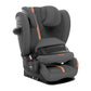 Pallas G i-Size Plus car seat, lava grey with orange trim and padded harness