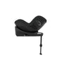 Moon Black i-Size infant car seat with padded shell, headrest, and side support