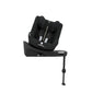 Black i-Size infant car seat with recline shell and integrated harness
