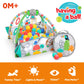5-in-1 baby ball pit gym with animal carrying case and colorful ball set