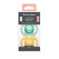 Glow-in-the-dark pacifier, yellow-green, 0–6 months, in retail pack