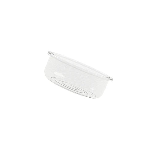 Breast pump membrane/valve insert, transparent oval replacement part