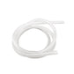 Breast pump spare parts tubing, clear white plastic tubes