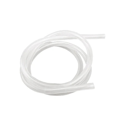 Breast pump spare parts tubing, clear white plastic tubes