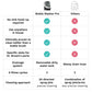 Bottle Washer Pro feature comparison table with checkmarks and X marks