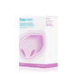 Disposable postpartum underwear pack box, pink and purple labeled briefs