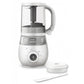 Healthy baby food maker with lid, base controls, Philips Avent, plus spatula and cover