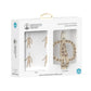 Animal teether and muslin giraffe gift set box by Matchstick Monkey