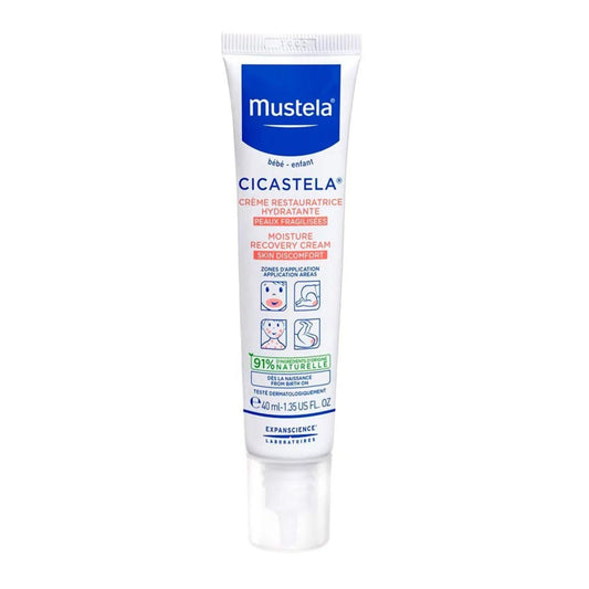 Mustela Cicastela moisture recovery cream tube, 40 ml