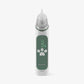 Mint nasal aspirator with transparent funnel tip and glowing green icon display