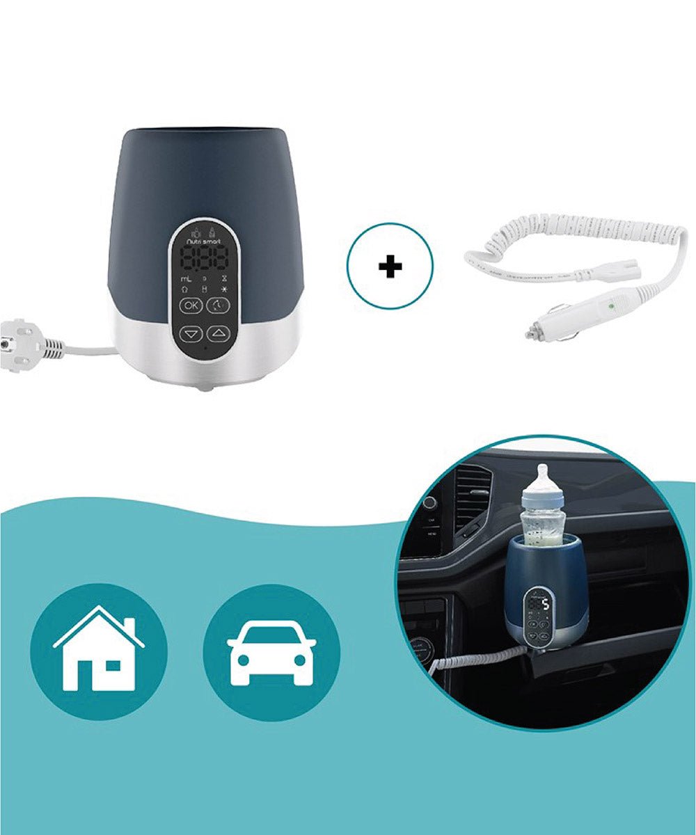 NutriSmart Nomad bottle warmer with included home and car power cords