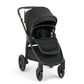 Ocarro 2 pushchair in Eclipse Black with black seat and frame, front view