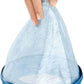 Angelcare refill cassettes, blue-lidded cartridges with open top, held by hands