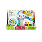 3-piece musical toy set with colorful buttons and ring handle, Ages 3m+