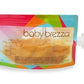 Spare food bag pouch with clear window, rainbow print, and white snap spout