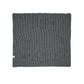 Quilt with dark textured horizontal pinstripes