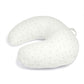 Nursing pillow cover, U-shaped natural fabric with tiny all-over dot pattern