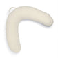 U-shaped pregnancy and nursing pillow, oatmeal marl fabric cover